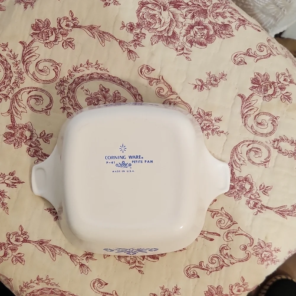 Vintage CorningWare Blue Cornflower P-41 Petite Pan